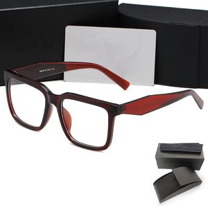 Högkvalitativ klar lins Womans Solglasögon lyxiga vintage Mens Sun Glasses Net Red Samma glasögon Märken Män designer Eyeglass Gradient Women Spectakles 202 Sun Glasses