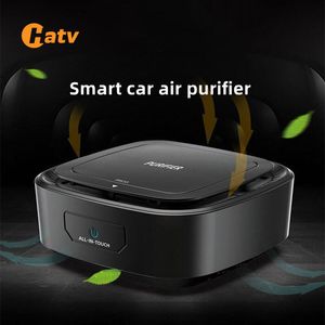 Purificadores Hatv Portátil Carro Purificadores de Ar Filtro HEPA Desodorizador de Íons Negativos Mini Home Air Cleaner Remover Fumaça Poeira Odor Formaldeído