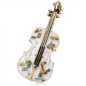 Brosches mode musikinstrument violin cello krage brosch stift för kvinnor bröllop bankett gåvor