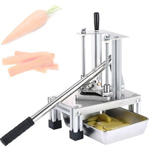 Vertical Manual French Fries Potato Strip Cutting Machine Potato Cucumber Taro Cutters Vegetable