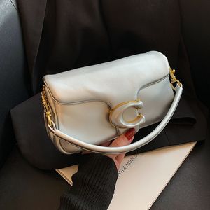 Fashion Crossbody 2024 Rettangolo femminile Piccola borse in stile coreano con spalla in pelle morbida per acquisti borse