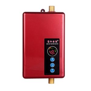 Heaters 5500W 220V Intelligent constant temperature Instant LED display electric water heater