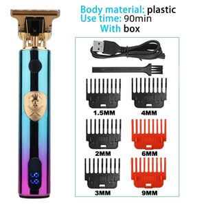 T9 Original Machine Colorful Body Smooth Feel Hair Trimmer for Men Turkey Customs Products Professional Hair Clipper Clip