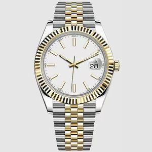 Cinturino per orologio uomo / donna Rolaxes Datejust 126334 lusso 36 / 41MM orologi movimento orologi 28 / 31MM placcato oro nero diamante rosa fabbrica di design