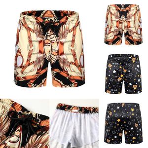 Men's designer beach shorts fashion pattern letter drawstring pants loose men's casual wear Asian size M-3XL D9YD