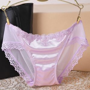 Unterhosen Damenhöschen Unterwäsche Spitze Slips Nahtlos Für Frauen Elastische Niedrige Taille Unterhose Dame Sexy Weibliche Dessous Dessous