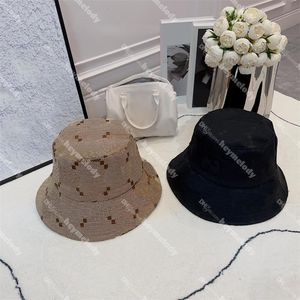 Stora bokstäver designer hink hattar gammal blomma fiskare hatt för män kvinnor par sommar snapback casquette med låda