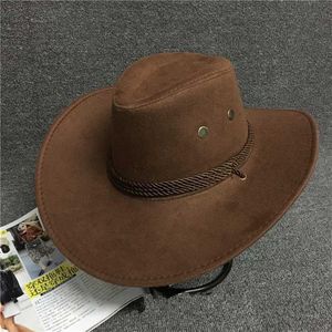 Unisex Cotton Cowboy Hat Travel Performance Capgirl Hats Solid Casual Sun Visor Cap Woman Man Hat Cool Western Cowboy Hats2814