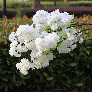 Simulazione Ramo di fiori di ciliegio Camera per matrimoni Ciliegio Soggiorno fai-da-te Festa di nozze Balcone Decorazione di vite di fiori