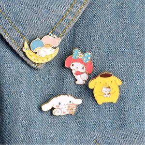 Cartoon Accessories My Melody Enamel Pins Collar Hat Lapel Pin Brooch For Women And Girls Bunny Puppy Cute Jewelry Drop Delivery Bab Dhwdh