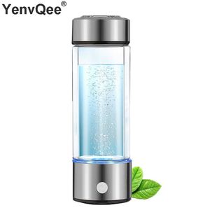 Appliances YenvQee3 Minutes Mode High Concentration Hydrogen Water Generator Water Filter Bottle Water Ionizer Maker Dead Live Water Device