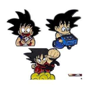 Pins Broschen Pins One Piece Gear Vierter Affe D Luffy Metall Emaille Revers Abzeichen Brosche Pin 3 Farben Drop Lieferung Schmuck Dh805 Dhw51