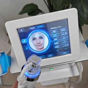 Máquina de microagulhamento fracionário 2 em 1, com martelo frio, estrias, removedor de cicatriz, lifting facial rf, máquina de microagulha