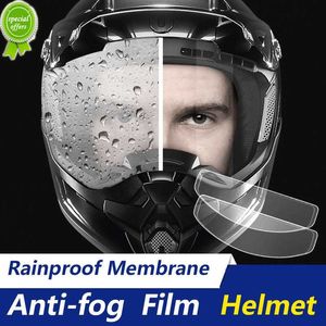 New New Universal Motorcycle Helmet Clear Patch Film Anti-fog Film and Rain Film Durable Nano Coating Sticker Film Helmet wholesale
