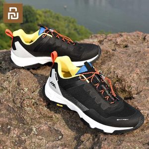Scarpe YouPin Extrak Scarpe funzionali esterne impermeabili Scarpe da trekking Homme Trekking Sneaker non slip calzature da allenamento atletico