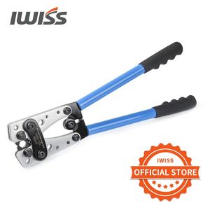 Tang Iwiss HX50BI Kabel Lug Crimping Tool für Hochleistungsdrahtlugs Batterieanschlüsse Kupferschuppen AWG 81/0 Crimper Plier