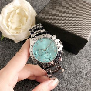 Модная бренда запястья часы для мужчин женщин в стиле стальная металлическая группа Quartz Luxury с логотипом Clock R336