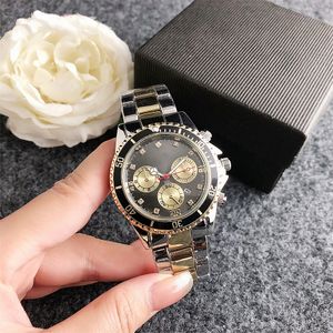 Модная бренда запястья часы для мужчин женщин в стиле стальная металлическая группа Quartz Luxury с логотипом Clock Ro 335