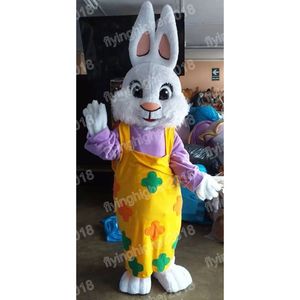 Halloween Easter Bunny Mascot Costume Dostosuj kreskówkę Anime Postacie postać dla dorosłych rozmiar świąteczny przyjęcie urodzinowe strój na zewnątrz