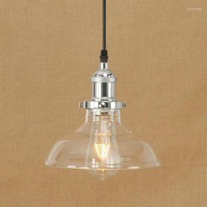 ペンダントランプIWHDガラスヴィンテージランプライトLED AMERICAN STYLE LOFT INDUSTRAL LIGHTINGEDISON BULB LIGHT FIRCTURE E27 220V装飾用