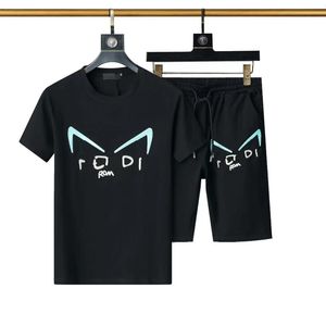2023Fashion Men's and Women's Summer Sports Suit Casual Classic Lettering Mönster Mäns kortärmade Shorts Mäns T-shirt kan kontrollera den ursprungliga bilden