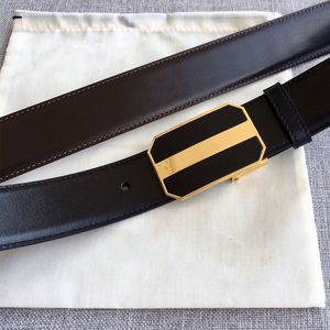Spring And Summer Belt Leather Double Sided Imported Leather Daily Leisure Belt Gift Preferred Width 3.5CM