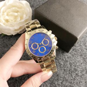 Orologio da polso da uomo di marca di moda da donna stile acciaio al quarzo cinturino in metallo di lusso con orologio logo RO 337