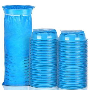 Sacos de lixo 45pcs 1000ml Vomita Motion Doeness Blue Emesis Disponível Rod para Jute de carro Viagem 230512