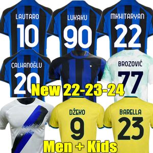22 23 24 Calhanoglu home away third soccer jerseys 4TH 2022 2023 2024 MILAN football shirt adult men kids kit