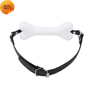 Massageie a boca brinquedos sexuais para mulheres casais flertando jogos de escravos de fetiche acessórios eróticos BDSM Bondage Silicone Gag