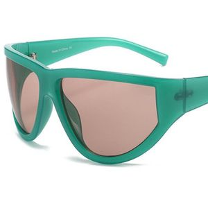 Yeni Punk Güneş Gözlüğü UNISEX Bisiklet Gözlükleri Anti-UV Gözlükleri Büyük Boy Çerçeve Gözlükler Petsonalite Süs