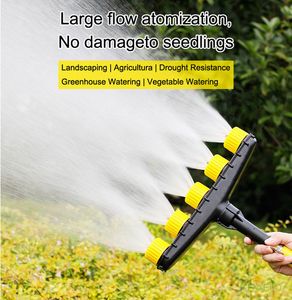 Garden Lawn Watering Equipments Agriculture Atomizer Nozzles Farm Vegetables Irrigation Spray Water Sprinklers Adjustable Nozzle Tool