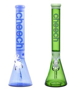 Vintage Premium Cheech Glass Bong Water Hookah Fumando tubo com tigela 18 polegadas Factory de vidro original fabricada pode colocar o logotipo do cliente por DHL UPS CNE