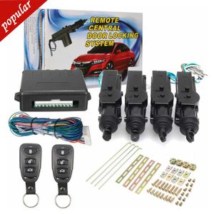 New Universal Car Remote Control Central Door Locking System Kits DC 12V Vehicles Anti-theft Alarm Keyless Entry System