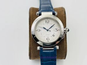 2023BV Relógio de 41 mm 35mm estilo de correia de aço Enviar o interruptor azul ou elefante Cinza cinza Remoção Remoção Remoção Strap 1847mc Movimento automático 100m à prova d'água