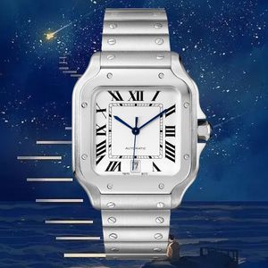 Uhren Automatik Super Clone Uhr für Herren 2824 Uhrwerk 904 Edelstahl Faltschließe Saphir Wasserdicht Stoppuhr Mechanische Luxus-Armbanduhren