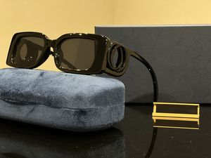 Luksusowe okulary przeciwsłoneczne HD Nylonowe soczewki Uv400 Promieniowanie Promoca Street Bardzo modne okulary przeciwsłoneczne projektant okularów przeciwsłonecznych odpowiednie do całego zużycia z pudełkiem