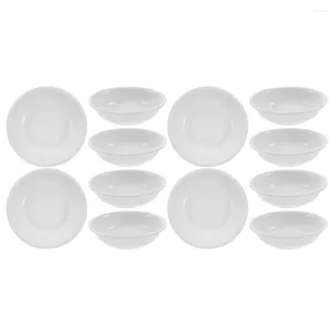 Dinnerware Sets 12Pcs Soy Sauce Dish Serving Dishes Small Bowls For Dipping Banquet Storage