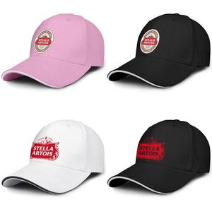 Unisex Stella Artois Logo Modna Moda Baseball Kanapka Kanapka Pusta drużyna kierowca ciężarówki Cap Stella Artois Premium Belgian Logo A287K