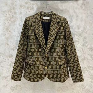 moda donna vestito abiti firmati blazer cappotti giacche lettere primavera nuovi top rilasciati E191