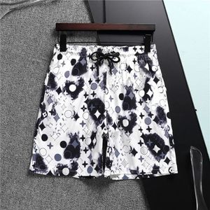 Fashion Mens shorts Quick Drying Breathable Mesh Gym Boxer Shorts Printing 2023 Summer Board Beach Pants Men Swim Short Size M-3XL