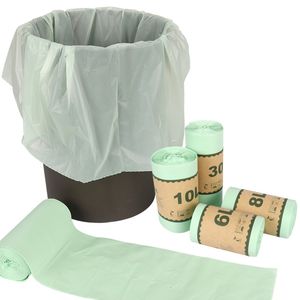 Trash Bags Biodegradable Compostable Bucket Recycling Garbage Zero Waste Kitchen And Household Goods Ecological Products Can 30L 230512