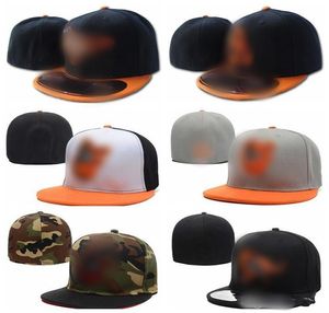 2023 NOVA marca quente Orioles Bonés de beisebol gorras bones Esportes ao ar livre casuais para homens e mulheres Chapéus ajustados A11