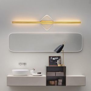 Wandleuchte Modernes Dekor Minimalistischer LED-Spiegel Toiletten-Badezimmerarmaturen Waschtisch Waschtisch Home Deco Licht