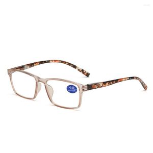 Sonnenbrille HD Lesebrille Männer Presbyopie Anti Blaulicht Frühling Bein 1,0 bis 4,0 Großhandel Auge für Frauen