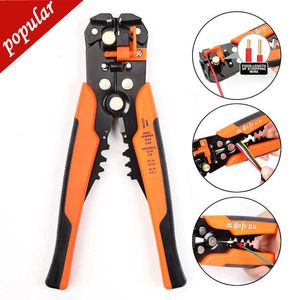 Yeni Stripting Pense Kablo Striptizci Aracı El Aracı Sıkıştırma Terminali 0.2-6.0mm Çok Fonksiyonlu Yüksek Hassas Otomatik Tel Striptizci