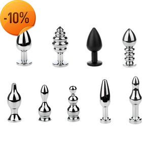 New Massage Adult Games Metal Detachable fox Tail Anal Plug Fetish Butt Filler for Women/Man Gay Bdsm Bondage Sexy Toys 18+ Sexy Product