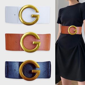 Cintos vestido de cinturão de espartilho largo Cummerbund cintura feminina plus size g para mulheres marca de luxo de alta qualidade Big cistolband 230512