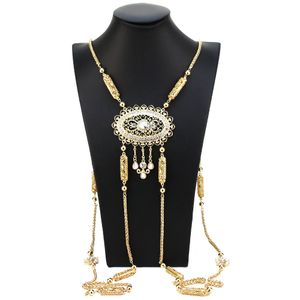 ウエストチェーンベルトSunspicems 18K Algerian Shourder Chain Body Backチェーン