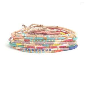 Braccialetti di collegamento YASTYT Miyuki Beads For Girls Gioielli regalo Smalto di alta qualità 2023 Trendy Boho Colorful Friendship Bracelet